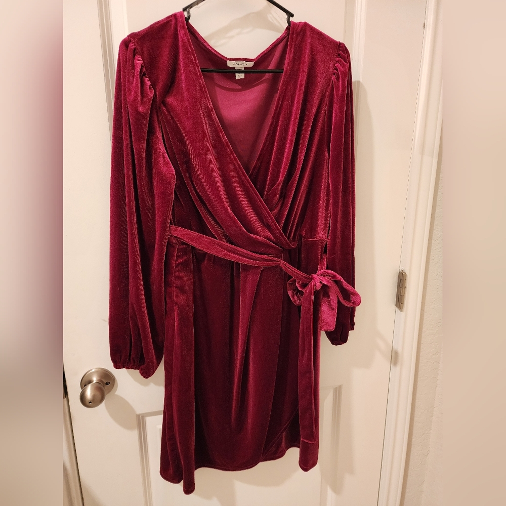 Pink Velvet dress